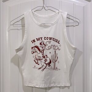 Cowgirl tank top